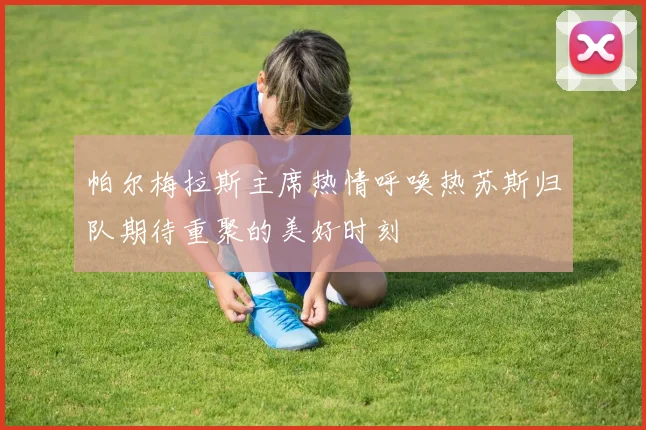 帕尔梅拉斯主席热情呼唤热苏斯归队期待重聚的美好时刻